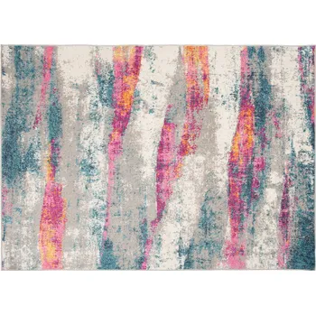 Koberec Kusový koberec Lazur - vlnky 1 - multicolor Rozměr koberce: 80x150 cm