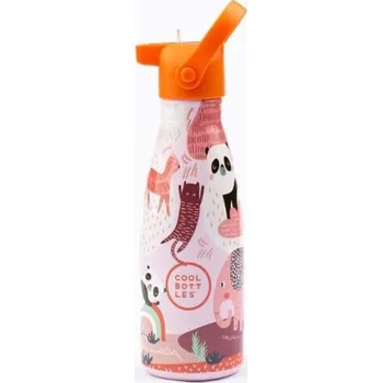 Láhev Dětská láhev COOL BOTTLES KIDS PANDA GANG 260 ML OS Mix