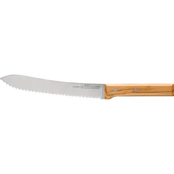 Kuchyňský nůž Opinel Parallele Olive nůž na chléb 21 cm, 002495