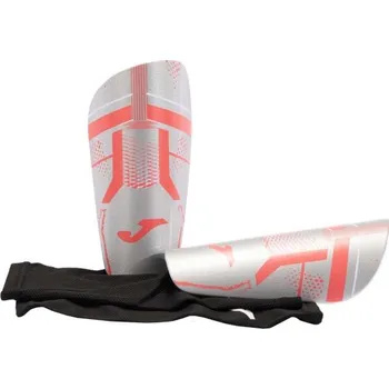 Sportovní chránič Fotbalové chrániče Joma J-PRO SHIN GUARDS M Šedá, Lososová