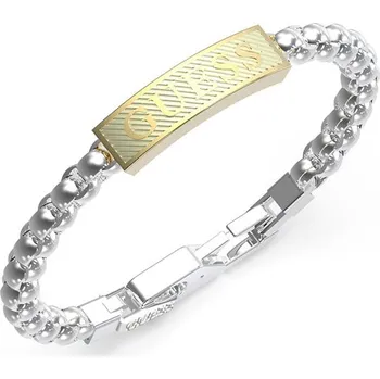 Náramek Pánský ocelový náramek GUESS Bond Street 3028 JUMB03028JWYGSTS