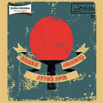 Stolní tenis Potah Barna Original Extra Spin černá 1,5