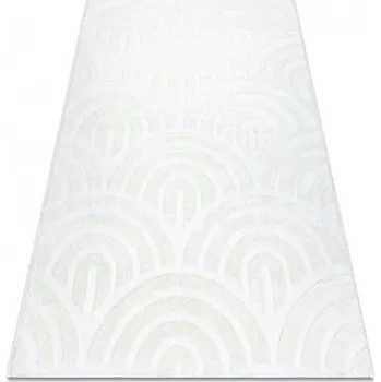 Koberec Moderní koberce Ideal - sníh 7 - bílý Rozměr koberce: 80x150 cm