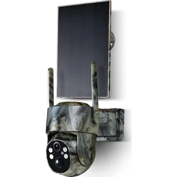 IP kamera EasyCam solární PTZ bezdrátová WiFi Tuya 3MP IP kamera EC-3PT4DL-S-M se 4x zoomem