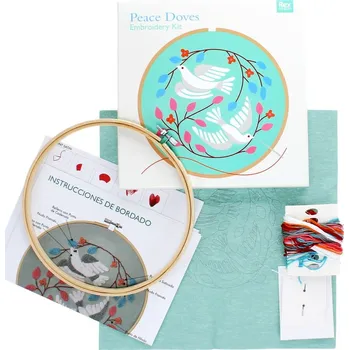 Hračka Rex London Sada na vyšívání Peace Doves