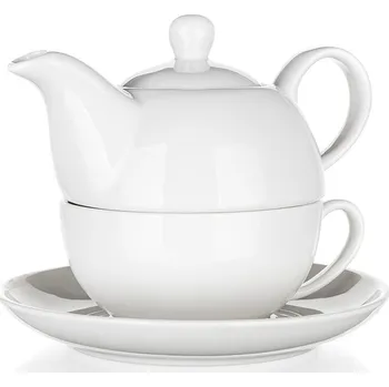 konvička + šálek a podšálek keramika BÍ 3 díly