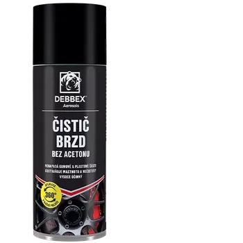 Čistič brzd bez acetonu ve spreji 400 ml DEBBEX