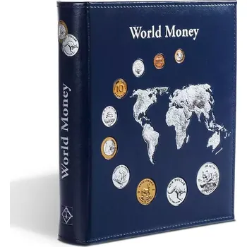 Obal pro sběratelský předmět Leuchtturm OPTIMA album na mince "World Money" (bez kazety)