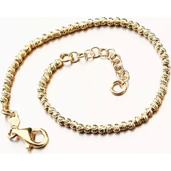 Šperk Dámský náramek stříbro 925 zlacené B1403181-0048-SLX délka 20 cm