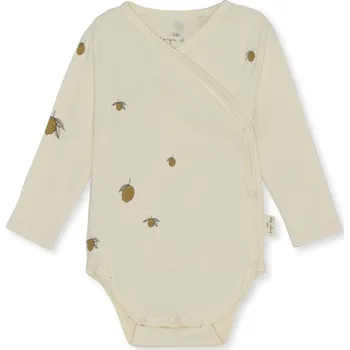 Body s dlouhým rukávem zavinovací kojenecké Lemon Konges Slojd velikost: 3 měsíce
