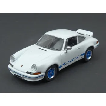 autíčko Porsche 911 Carrera RS 2,7 1973 (White/Blue), IXO Models 1:43