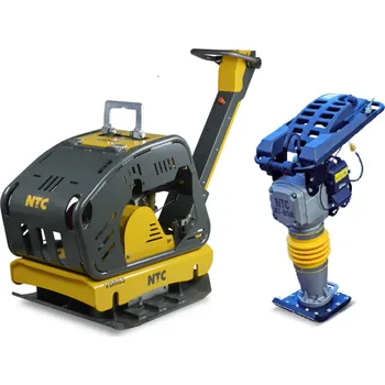 hutnicí technika Vibrační deska NTC VDR 63 + pěch NT 65 N