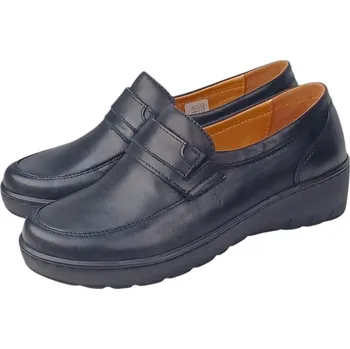 Dámské polobotky S 542 - 100 dámské kvalitní zdravotní polobotky; barva černá 37