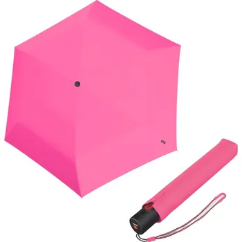 Deštník Knirps U.200 NEON PINK - elegantní dámský plně automatický deštník