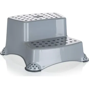 Stolička Keeeper 4kids Stolička - dvojschůdek 40 x 37 x 21 cm šedá