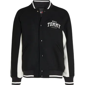 Pánské oblečení Bunda Tommy Jeans Black BDS 1059612 XL