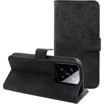 Pouzdro na mobilní telefon Flipové pouzdro TENDER Book pro Xiaomi 14, černá
