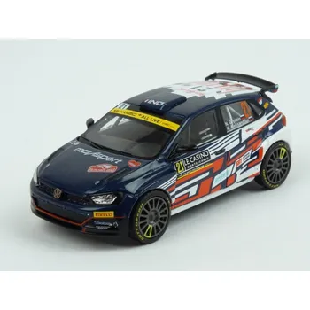 autíčko Volkswagen Polo GTI R5 Nr.21 Rally Monte Carlo 2021, IXO Models 1:43