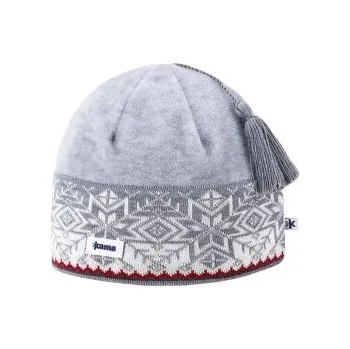 Čepice Kama A52 Knitted Hat 109 grey šedá M