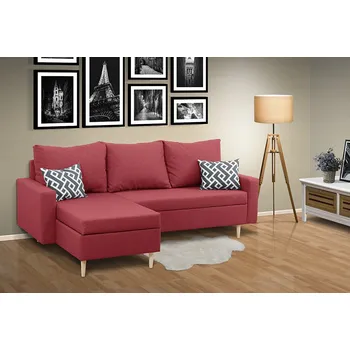 Sedací souprava Nabytekmorava sedací souprava PAULA barevné provedení: SAVANA ČERVENÁ 60