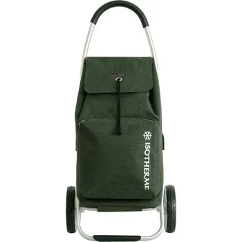 Nákupní košík Velká nákupní taška na kolečkách 50l Madisson 32034 zelená