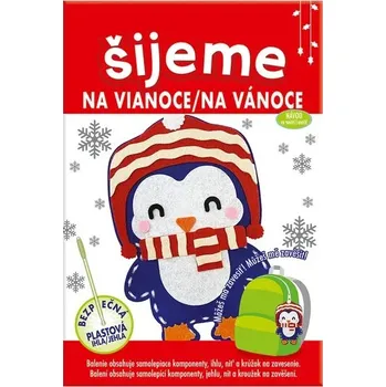 kreativní sada EASY CRAFT Kreativní tvoření - šijeme plstěné zvířátko - Tučňák