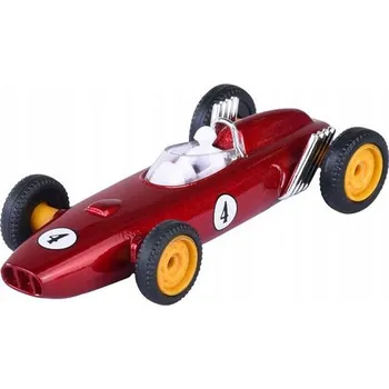 autíčko MAJORETTE 60. VÝROČÍ ZÁVODNÍ AUTO FIRST EVER ČERVENÉ 1:64 NOVÝ KOVOVÝ MODEL