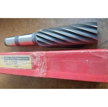 Příslušenství k frézce Fréza válcová čelní jemnozubá, kužel. stopka - 63x180 mm, HSS-F431940,ČSN 222146 (Morse kužel 5)