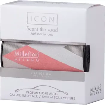 Osvěžovač vzduchu MILLEFIORI ICON Vůně do auta Textil Geometric Orange Tea 34573