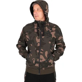 Pánská mikina Fox Mikina Premium 310 Zipped Hoodie - Camo Velikost: XXXL