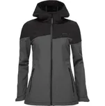 Dámská softshellová bunda LOAP LUDYSA XL Tmavě šedá, Černá