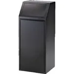 MEVA-TEC Výklopný koš na tříděný odpad černý 70 l