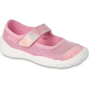 Dívčí bačkory BEFADO 9P039 dívčí balerínky růžové 20 209P039_20