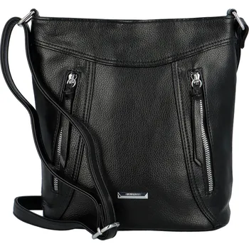 Kabelka Dámská crossbody kabelka černá - Silvia Rosa Lindsey černá
