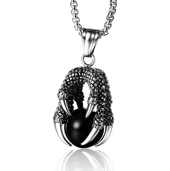 Řetízek Náhrdelník s pařátem ocelový