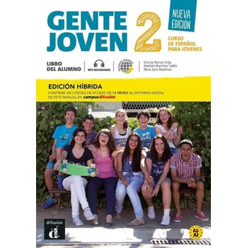 Španělský jazyk Gente Joven 2 Nueva Ed. (A1-A2) – Edición híbrida Libro del alumno + Campus (12 meses)