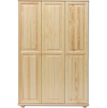 Šatní skříň Drewmax Šatní skříň SF105, 120x190x60, borovice (Barva dřeva: Přírodní (lakovaná))