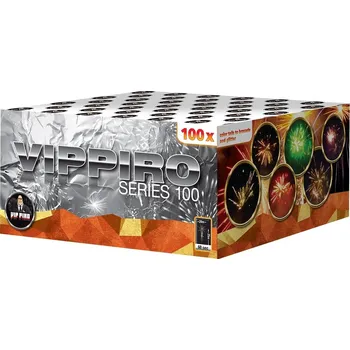 Zábavní pyrotechnika VIPPIRO Kompakt VIPIRO Series 100 ran