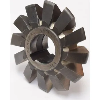 Fréza Fréza úhlová oboustranná nesouměrná 60°x28 R0,25 HSS s podtáčenými zuby UF-PODT-060x028-R0,25