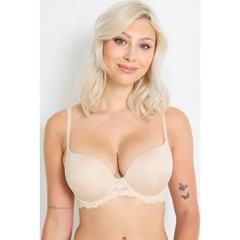 Podprsenka Dorina hladká push up podprsenka tělová - DORB60/tělová / 80B DOR1D001-B60