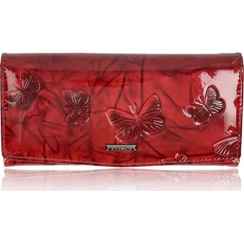 ETIMEĒ dámská lakovaná peněženka - červená