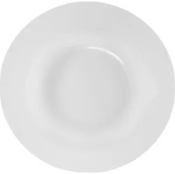 Talíř talíř hluboký 23cm BÍ porcelánový