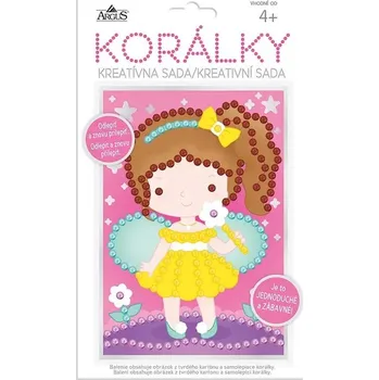 kreativní sada EASY CRAFT Kreativní tvoření - obrázek z korálků - Víla