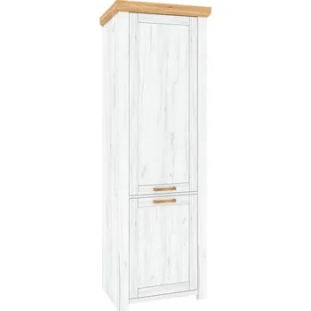 Komoda Tempo Kondela Policová skříň V, dub craft zlatý/dub craft bílý, SUDBURY