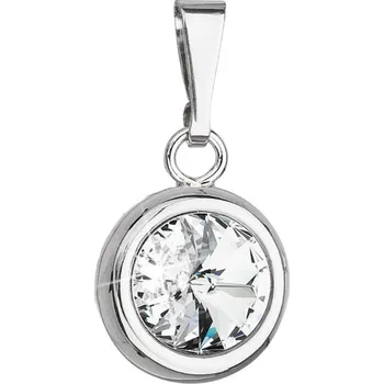 Přívěsek Evolution Group CZ Stříbrný přívěsek s krystalem Swarovski 74097.1 crystal