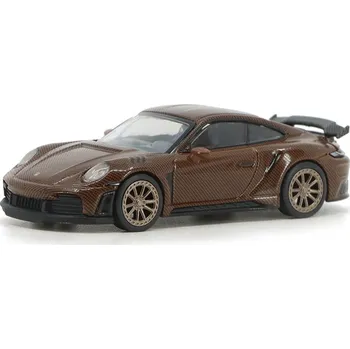 autíčko Porsche 992 Stinger GTR Carbon Edition 1:64 - Pop Race Porsche 992 Stinger GT-R - kovový model auta 1/64