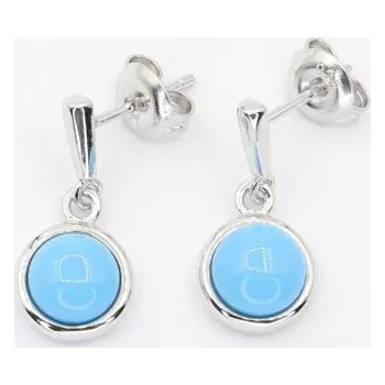 Náušnice Stříbrné náušnice na puzetu