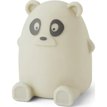 Hračka pro nejmenší NUUROO Ella Silikonové noční světlo Panda Lunar Rock
