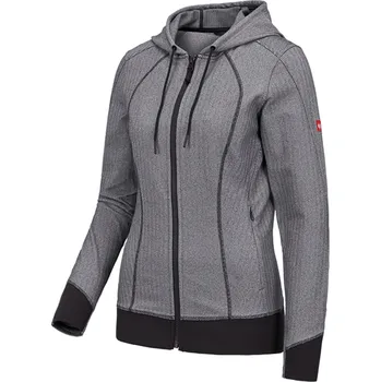 Funkční bunda s kapucí e.s. herringbone velikost S černá Strauss