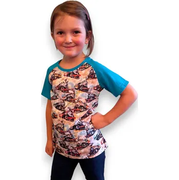 dosupliku Dětské tričko mašinky 128